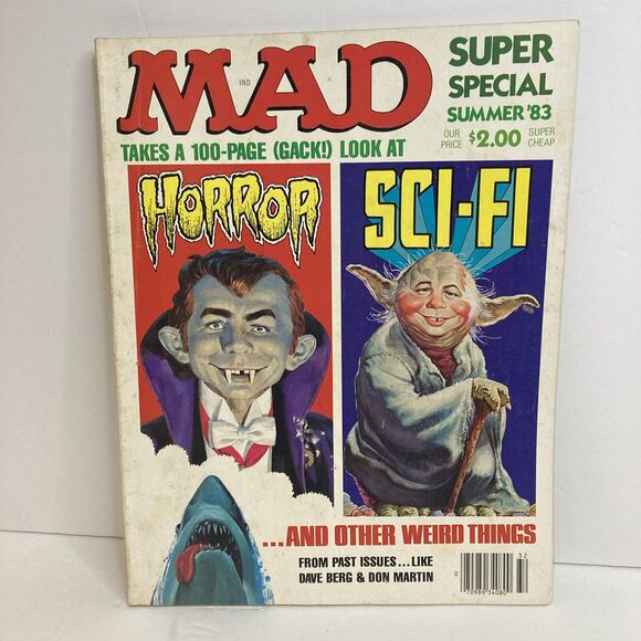 Mad Magazine Summer 1983 Super Special Issue Horror Sci- FI & Other Weird Things - Picture 1 of 7